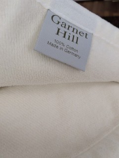 Garnet Hill Organic-Cotton Fleece Blanket