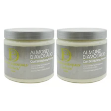 Design Essentials Natural Almond & Avocado Curl Stretching Crème 16oz (2PACK)