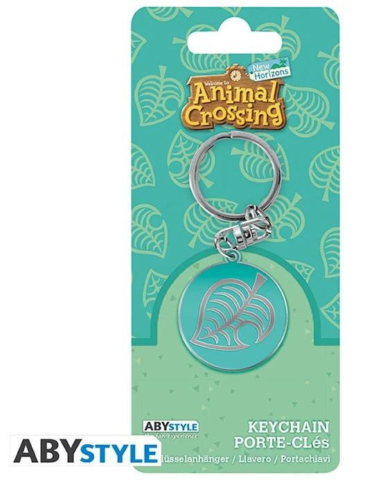 ABYSTYLE Portachiavi Animal Crossing Leaf