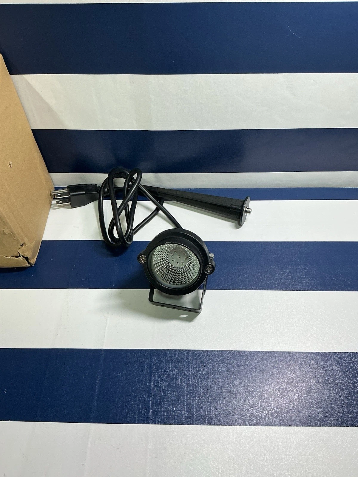 12W LED Black Spotlights, IP66 Waterproof, Outdoor LED UV Spotlight, 6 Pack