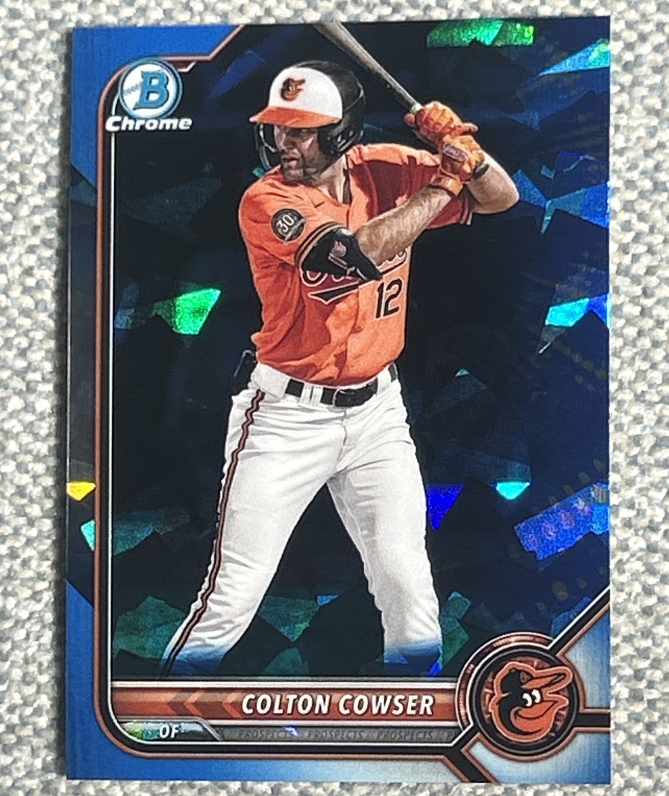 2022 Bowman Chrome Draft Sapphire Edition - Colton Cowser #BDC-149 (RC)