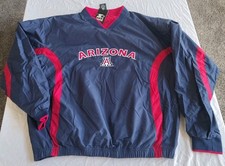 Vintage Starter Jacket University Arizona Wildcats Pullover Size Large - NWT