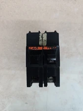 FPE Federal Pacific NA240 40 Amp 2 Pole Stab-Lok Red Handle Slight Chip