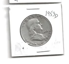 1953 D  Franklin Half Dollar  NO COMBINED SHIPPING