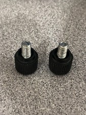 Lot of 2 Thumbscrews for Zalman Z9 U3 Mid Tower  - Panels and Case Not Included