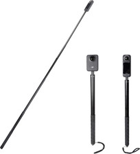 77-Inch Invisible Selfie Stick for Insta360 GoPro 360 Cameras, Monopod Pole