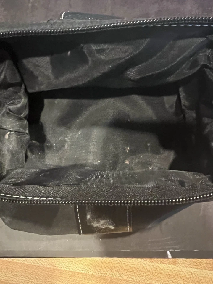 Studio Basics Black Travel Cosmetic Makeup Case with Binder & Zip Pouch - Image 4 of 4