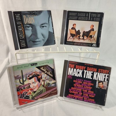 Bobby Darin 4 CD LOT Pop Vocal Jazz 1950s - 1960s Big Band Swing Discs NEAR MINT