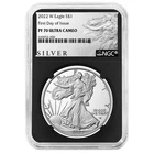 2022-W Proof $1 American Silver Eagle NGC PF70UC FDI ALS Label Retro Core
