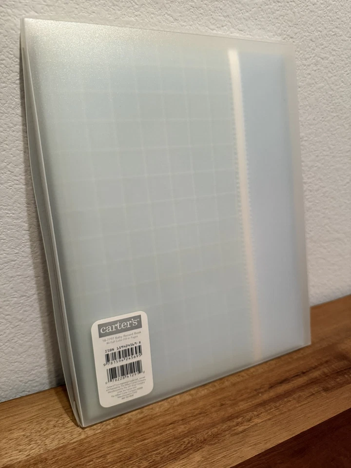 Carter’s Blue If They Could Just Stay Little 2005 RECORD BABY BOOK ÁLBUM DE MEMORIA Foto 3 de 4