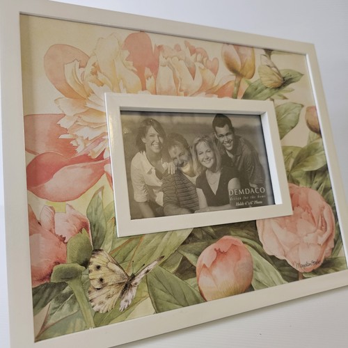 Demdaco x Marjolein Bastin Picture Photo Frame Pink Peony Art FREE POSTAGE - Picture 7 of 8