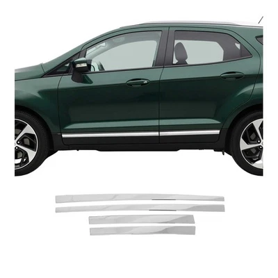 Garniture Baguette de porte latérale pour Ford Ecosport 2012-2021 inox 4Pcs - Photo 1/4