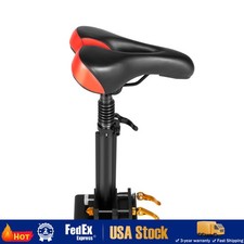 Seat Saddle For Electric Scooter Adjustable Height Support Rod Frame 9-10 cm