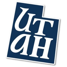 Magnet Me Up Utah State Car Magnet - 5x4" US State Shape Travel Decal, US Made
