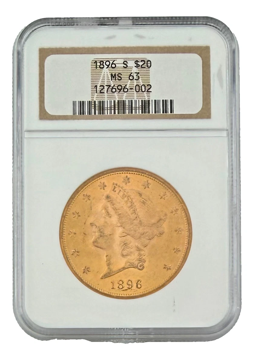 1896 Year Double Eagle $20 US Gold Coins (Pre - 1933) for sale | eBay