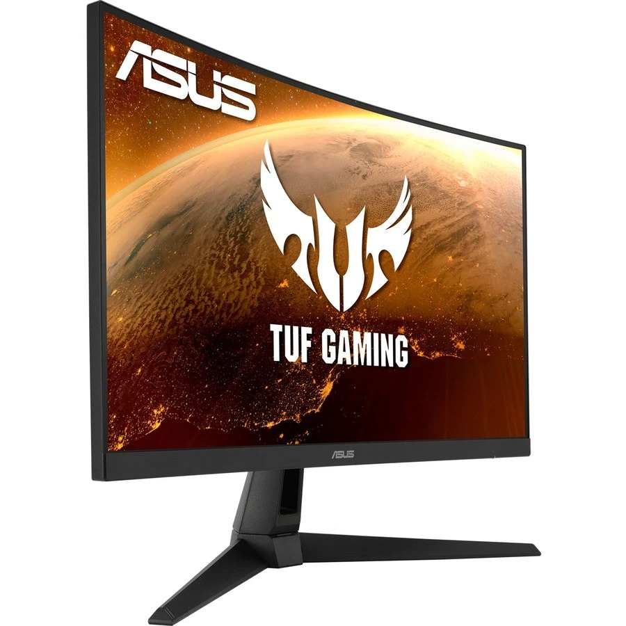 Asus VG27VH1B 27" Full HD Curved Screen LED Gaming LCD Monitor - 16:9 - Black - Image 3 of 4