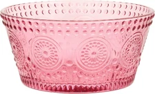 Boston International - Pink Codi Glass Bowl Sm - TEL25119