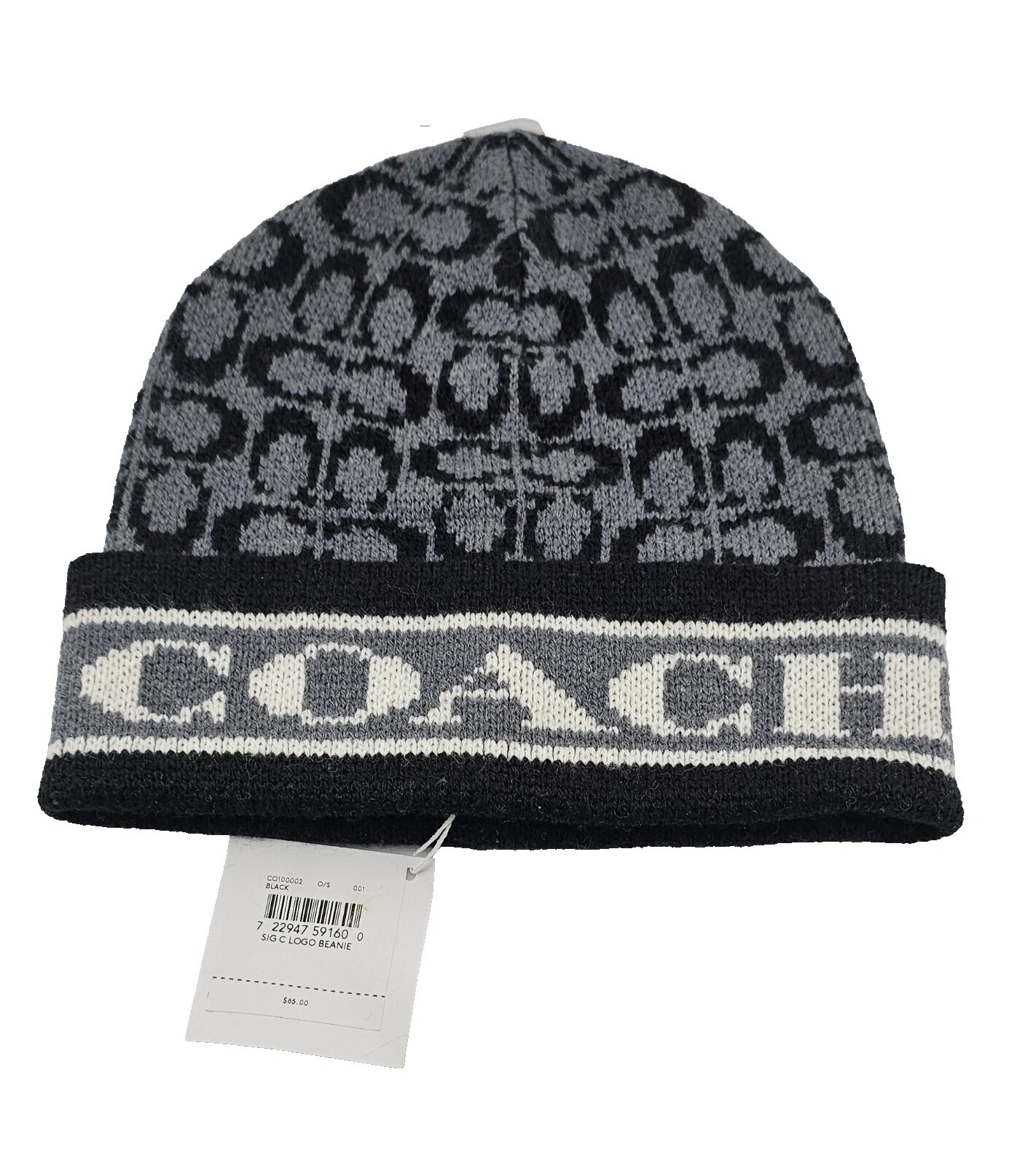 Coach Beanie Sombreros para hombres