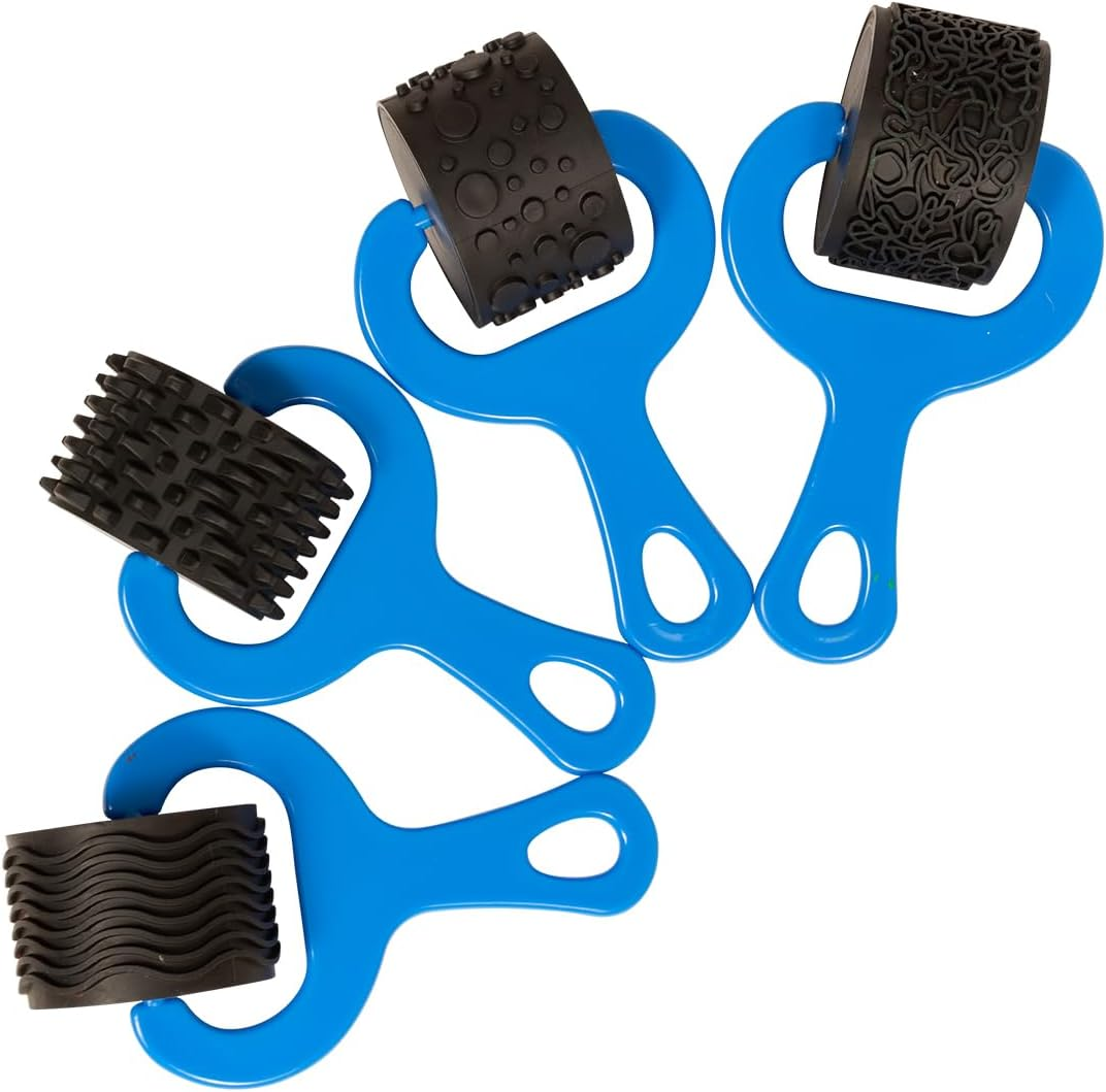 READY 2 LEARN Paint and Dough Explorers - Set 1 - Set of 4 - Sturdy, Chunky Text