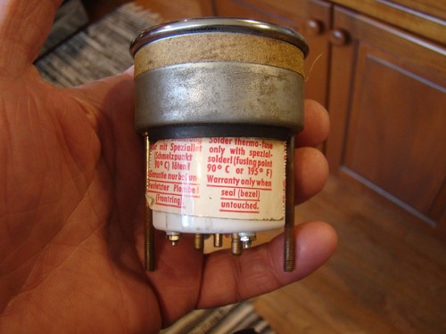 Vtg Original VDO Kienzle Mercedes Dash Clock # 1135420011 With Mounting Bracket - Bild 10 von 17