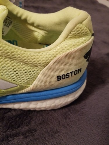 Scarpe amputate Adizero Boston Marathon 7 EF7630 verde lime taglia 7 - Foto 4 di 11