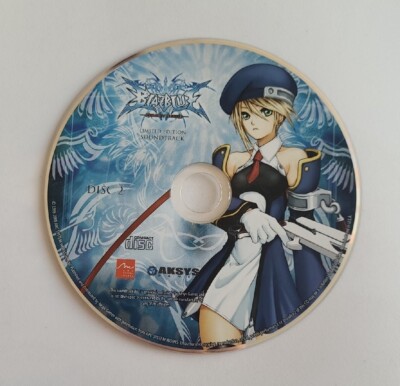 BLAZBLUE CALAMITY TRIGGER LIMITED EDITION SOUNDTRACK CD's Disc 1