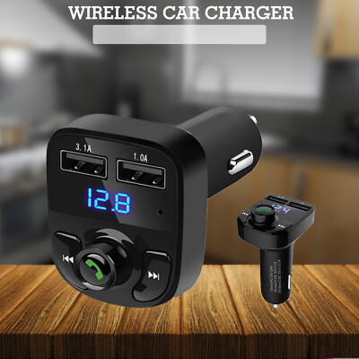Bluetooth FM Transmitter Wireless Car 