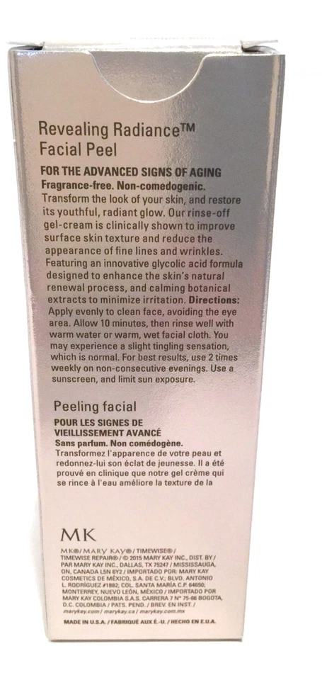 MARY KAY TIMEWISE REPAIR REVEALING RADIANCE FACIAL PEEL~NIB~FULL SIZE~GEL CREAM - Image 4 of 4