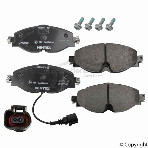 New Mintex Disc Brake Pad Set Front MDB3340 for Audi for Volkswagen VW