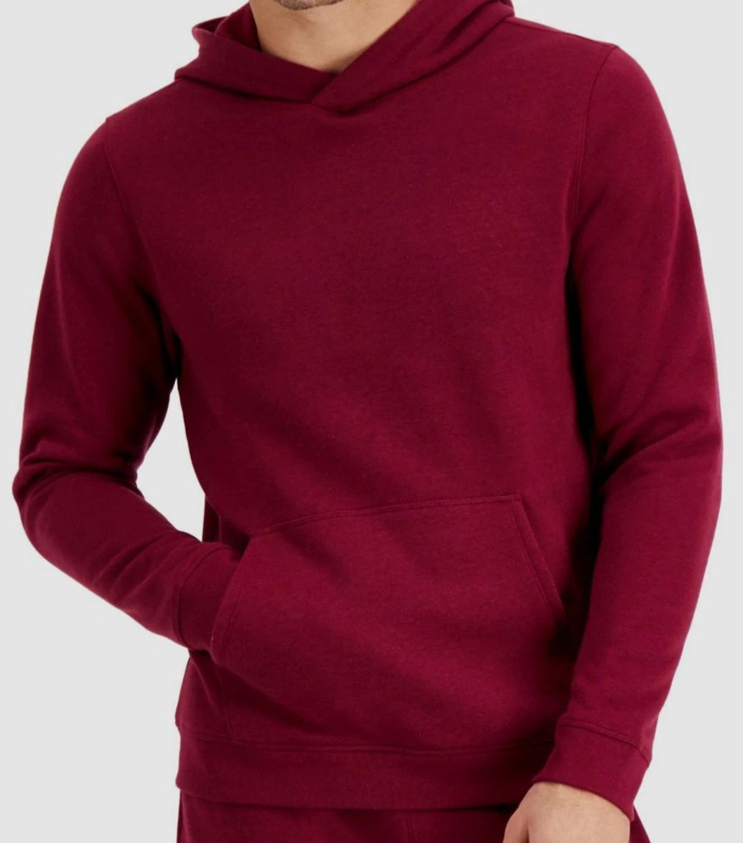 Solid red best sale sweatshirt