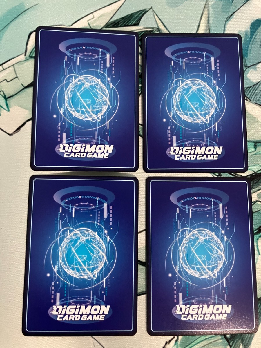 4x Cyberdramon (X Antibody) EX8-052 U Digimon CCG | Chain of