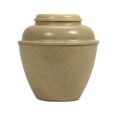 Small/Keepsake 85 Cubic Inch Biodegradable Urn Bamboo Pet Burial Pod