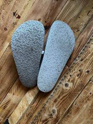 BIRKENSTOCK AMSTERDAM グレー38 Birkenstock New w/o Box Amsterdam Shearling Concrete Gray