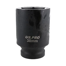 38mm Deep Impact Socket 3/4" Drive Single Hex 6 Point Chrome Vanadium Steel