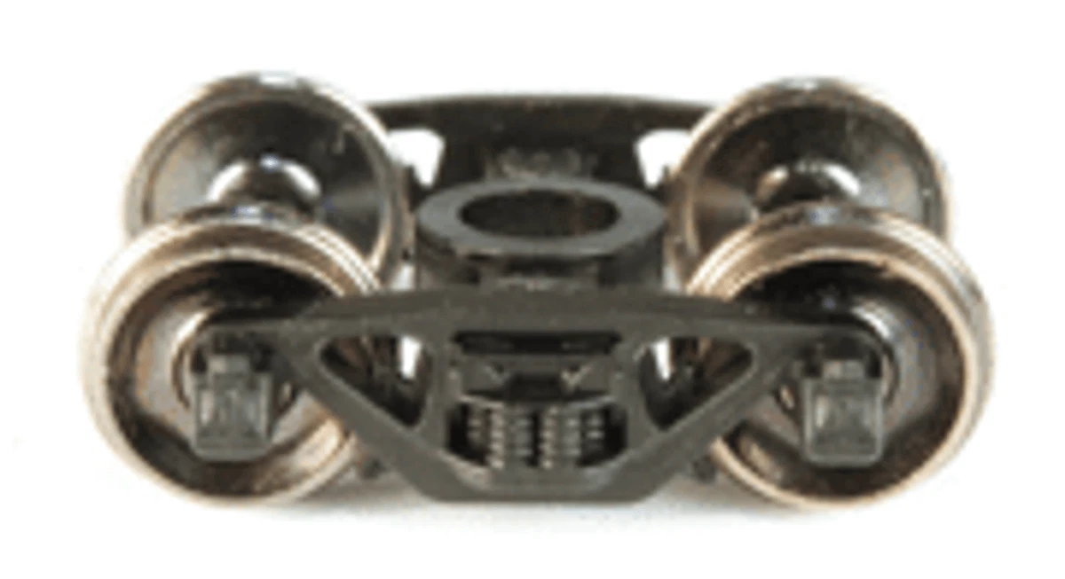 Atlas Railroad N 33'' Blackened Metal Wheels (12Axles/Set) (12Set