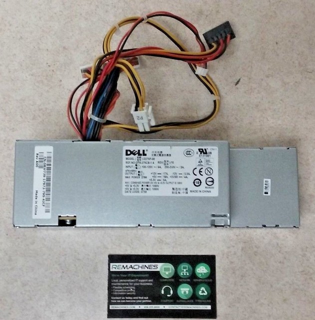 Dell Optiplex 745 755 SFF 275w Power Supply DPS275CB1 A 0RW73 D275P
