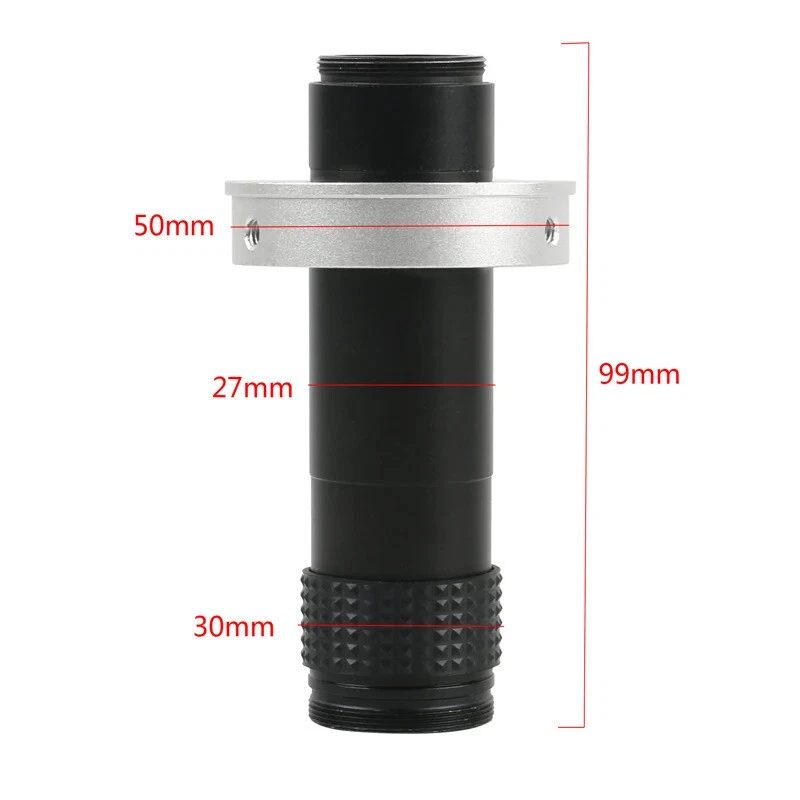 Adjustable Continuous Zoom C Mount Optical Lens For Video Microscope Camera - Image 4 of 4