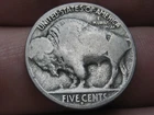 1915 D Buffalo Nickel 5 Cent Piece- Denver, Good/VG Reverse Details