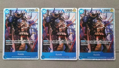 One Piece Card Game (TCG/CCG): Kingdoms of Intrigue - 3x Kaido (SR) OP04-044