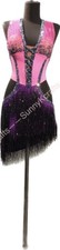 Tassel Latin Dance Dress Clothing Salsa Costume Ballroom Competition SMOOTH