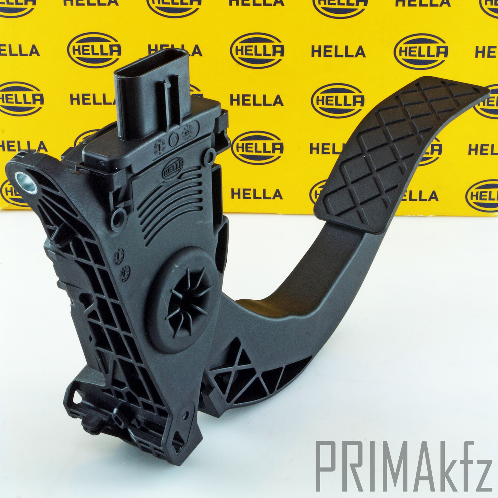 HELLA Fahrpedalsensor 6-polig - Für VW Golf V & Mehr - Aluminium Pedal