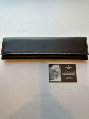Patek Philippe Leather Dark Brown Watch Travel Case Pouch