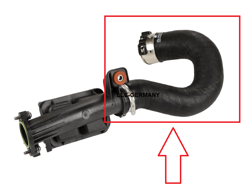 Manicotto Intercooler ALFA ROMEO GIULIETTA 2.0 JTDM - Ricambio Compatibile 50517521 50521556 - Foto 5