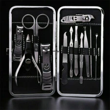 100 x 12pcs Manicure Set Nail Clippers Pedicure Kit Grooming Tools Travel