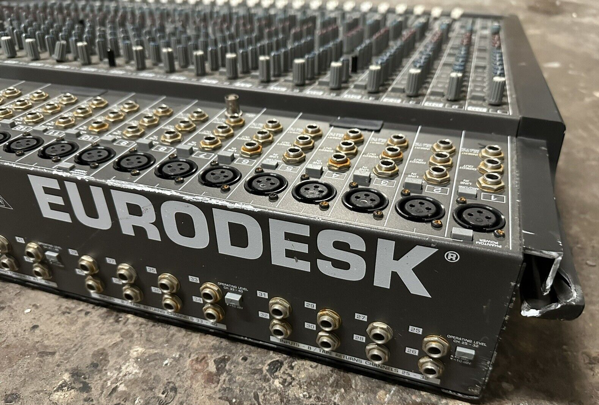 【8725】 出音確認済み BEHRINGER EURODESK MX8000 Behringer | Product | MX8000