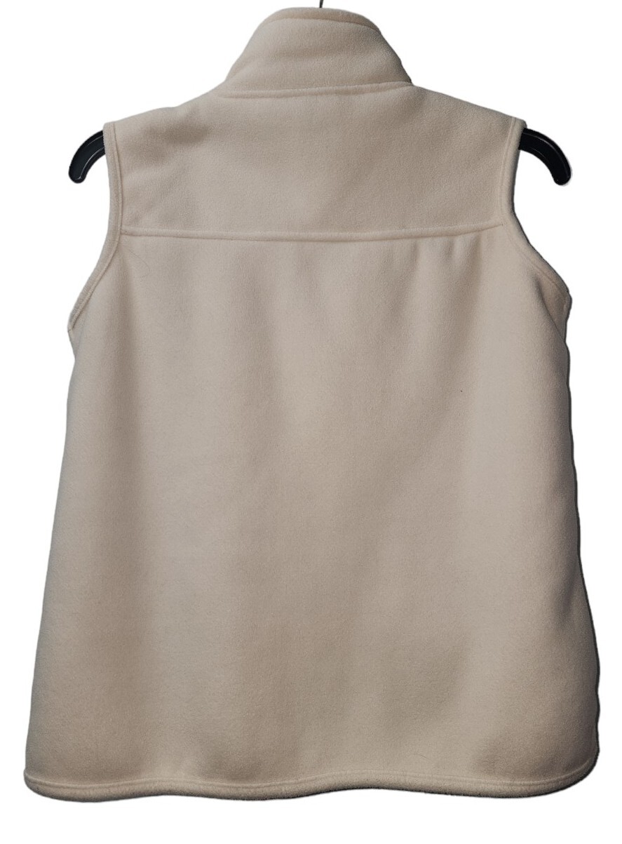 Jane Ashley Fleece Vest PM Cream Gem