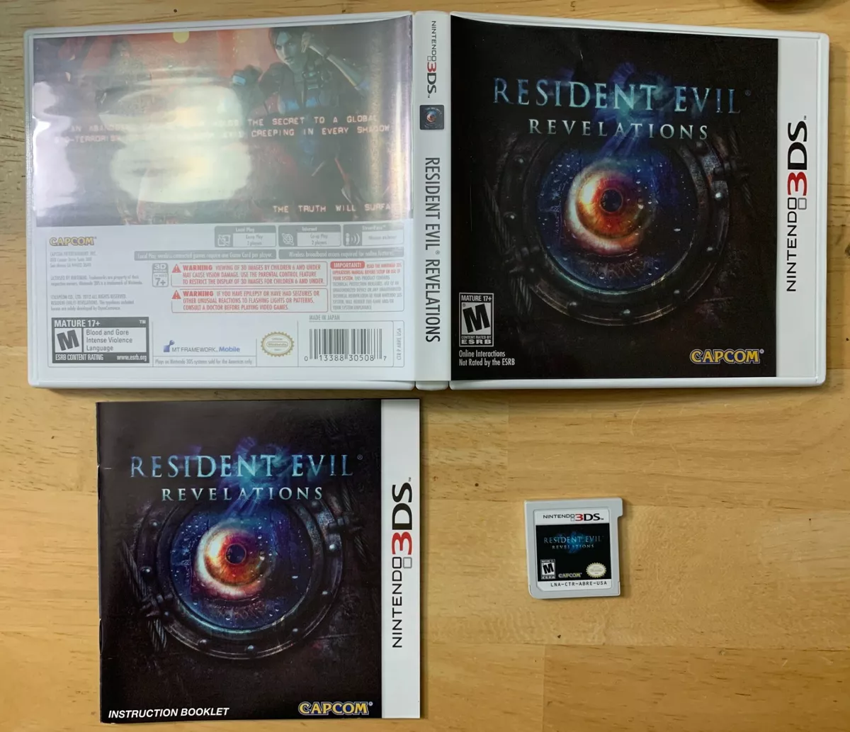 Resident Evil Revelations Nintendo 3DS 2DS