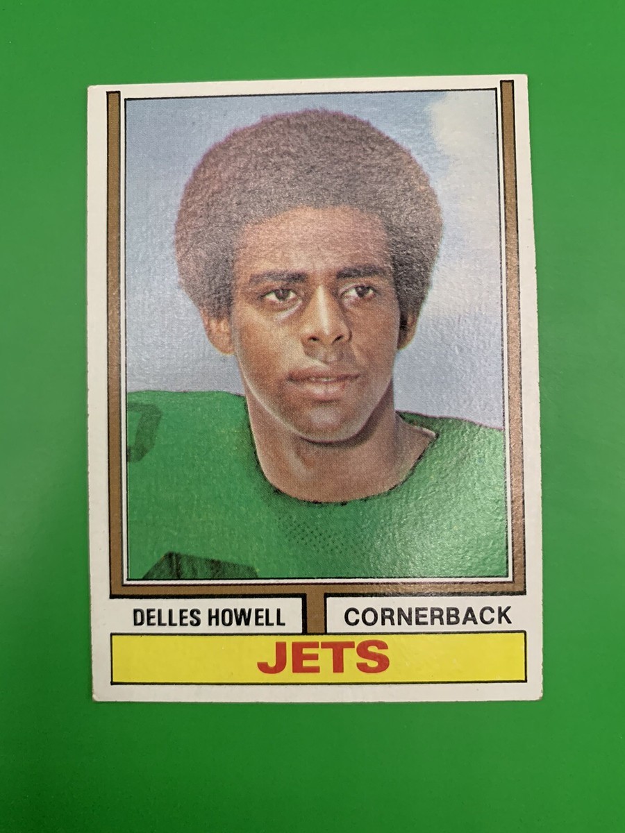1974 Topps Delles Howell New York Jets #100 | eBay