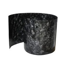 Drum Wrap 18x60" 0.5mm Diamond Black Musical Instrument Deco Sheet