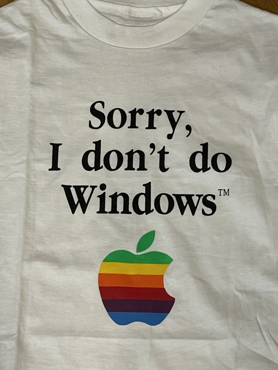 【フェード】Apple Vintage Tee ヴィンテージTシャツ Apple Vintage Sun Faded Tee T Shirt